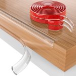 201.17CM Edge Protector Strip: Thickened Silicone Soft Corner Protectors With Pre-taped Strong Adhesive To Shield Sharp Corners