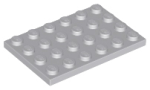 Parts Plate 4 X 6 3032 - Light Bluish Grey