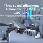 E88 HD Aerial Photography Drone With Folding Design Easy One-key Takeoff/landing 1800MAH Battery - Includes Spare Propeller & St