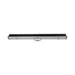 Black Aluminium 2PC Cue Case