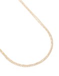 Goldair Gold Cubic Zirconia Tennis Double Layered Waist Chain