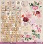 Scrapbook Sticker Page Dear Darling