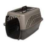 2-DOOR Top Load Kennel - Small Pearl Tan coffee