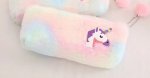 Unicorn Pencil Case Pink Plush