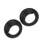 Fog Light Ring Cover Compatible With Bmw X3 E83 Black 2PCS
