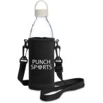 Kooshty Hands-free Glass Water Bottle 850ML Cream