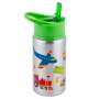 Stainless Steel Water Bottle With Flip Top Lid - Transport