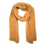 Mustard Crinkled Scarf