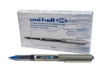 UB-157 Blue 0.7MM Fine Rollerball Pen With Cap And Grip Box Of 12 41-0193-02