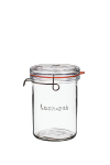 Luigi Bormioli Lock-Eat Food Jar with Lid 1l