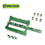 Self-centering Aluminium Dowel Jig 16 - 60MM Range PTDJ06810