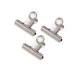 BULLDOG CLIPS 63MM 3PK