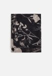 Sheer Scarf - Black Patterned