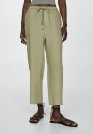 Trousers Linen - Green
