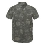 Brixton Long Navy Sleeve Shirt