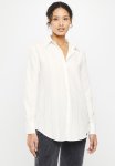 High Collar Shirt - White