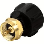 1PC Propane Refill Adapter For 453.59 G. Tanks Propane Adapter Fill 453.59G From 9.07KG Lp Gas Cylinder Tank Coupler Fits QCC1/ 