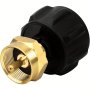 1PC Propane Refill Adapter For 453.59 G. Tanks Propane Adapter Fill 453.59G From 9.07KG Lp Gas Cylinder Tank Coupler Fits QCC1/ TYPE1 Propane Tank