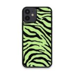Custom Printed Tpu Cases - Apple Iphone 12 Pro Max & 39 Green Zebra& 39 By
