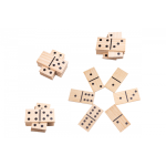 28PC Giant Wooden Dominoes - Natural