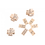28PC Giant Wooden Dominoes - Natural