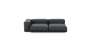 Two Module Chaise Sofa - Velvet - Dark Grey - 241CM X 115CM