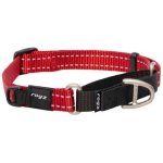 Rogz Utility Control Web Small Dog Collar - Red Reflective Waggs Online Pet Shop