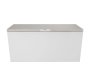 Kic 537L White Chest Freezer