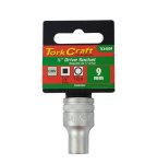 Tork Craft Socket 9X21.8MM 1 2" Dr Crv 12PT