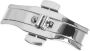 Stainless Steel Double Push Button Deployment Clasp For Watch Bands