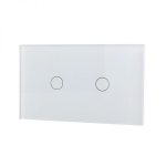 Lifesmart Smart Light Switch 2 Lane Socket 118 120 White