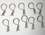 Ming Yang – Body Clips Anodized Large – 1:10 Scale 10PCS
