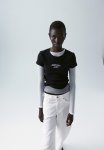 Fitted T-Shirt - Black Futuristic Feels
