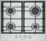Bosch 60CM Stainless Steel Series 6 Gas Hob - PCP6A5I90Z