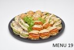 Menu 19: Filled Cocktail Roll Platter