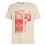 Graphic Karl Print T-Shirt -whitecap Grey
