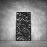 Laser Cut Screen - Design 100 - 1040 X 535 X 20 Matt Black Outdoor