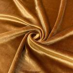 Stretch Velvet Plain Gold 150CM 5
