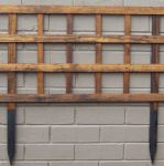 Garden Fence Lattice Left Wing 770 X 2100 LF03
