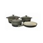 Cast Iron Pot Set (7-Piece-Grey-CH981)