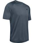 Men's Ua Tech 2.0 Textured Short Sleeve T-Shirt - Wire Md