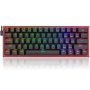 Redragon K617 Fizz 60% Wired Rgb Gaming Keyboard - Black