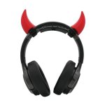 Devil Horns For Headphones Red