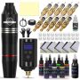 Wireless Tattoo Kit For Beginners - Tattoo Machine With Capacity Power