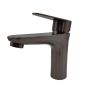 Modern Single-handle Washbasin Faucet Bronze Finish