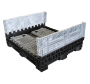 Collapsible Bin 25 Solid Side Walls 1140 X 1120 X 635H