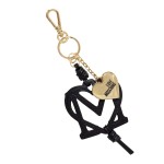 Love Logo Keyholder -black