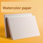 50 Sheets Watercolor Paper Premium Thickened Artist Painting Paper Ideal For Painting
