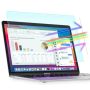 2 Pcs Anti Blue Light Screen Protector Compatible With Macbook PRO13 Inch 2016-2022 / Air 13-IN Model 2018-2021 13" Mac Laptop Glare Filter Uv Blo