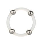 Calex Steel Beaded Silicone Ring Large